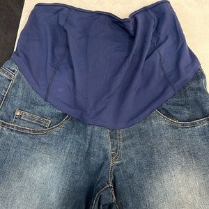 Blue maternity jeans size 28